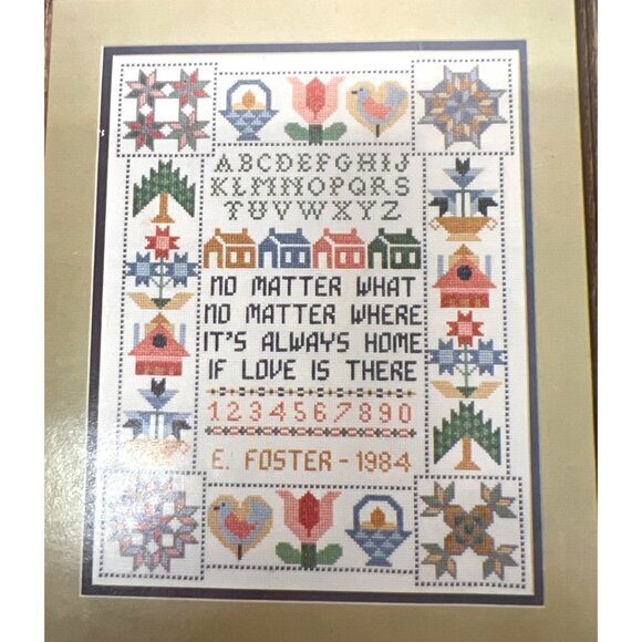 Susan Treglown Sampler Collection Cross Stitch Pattern Book Vintage 1984 Alphabe - Picture 1 of 3
